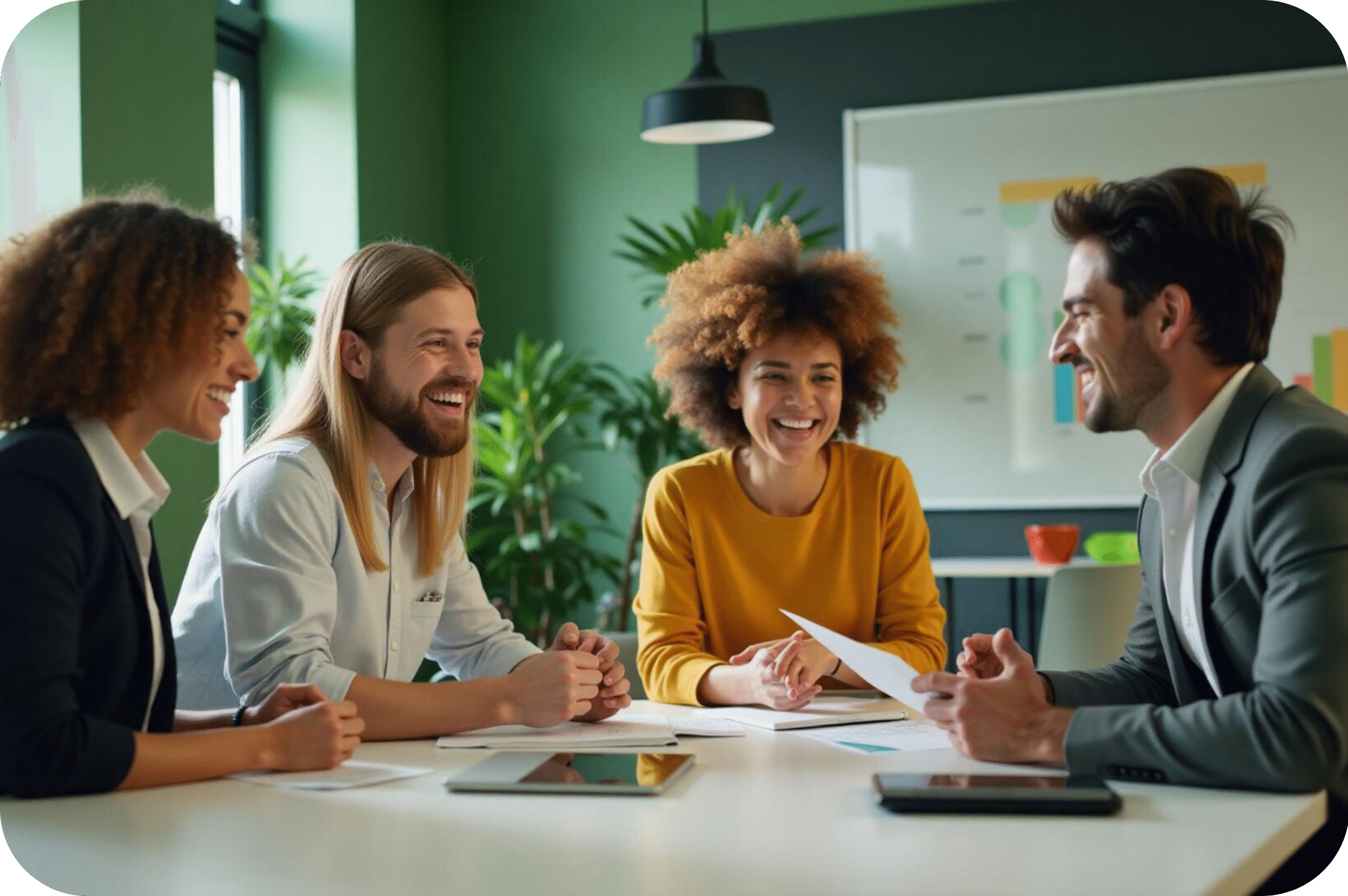 Banner Paisagem Consultório Odontológico Moderno Azul E Branco (2646 x 1890 px)